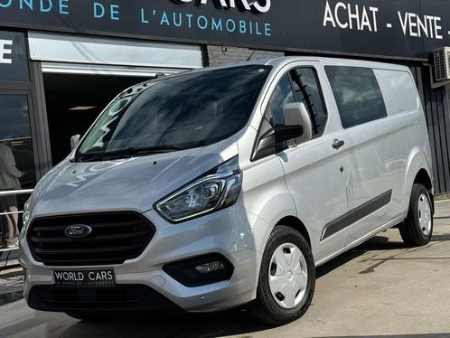 Ford Transit Custom 2.0 TDCI DOUBLE CAB/ BOITE AUTO/ CARPLAY, Autos, Camionnettes & Utilitaires, Entreprise, Achat, Adapté aux personnes handicapées