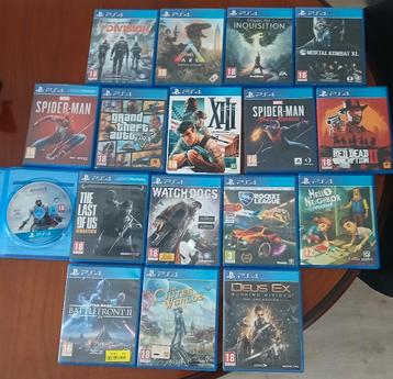 Ps4 games bundel (moet snel weg) bespaar 20 euro beschikbaar voor biedingen