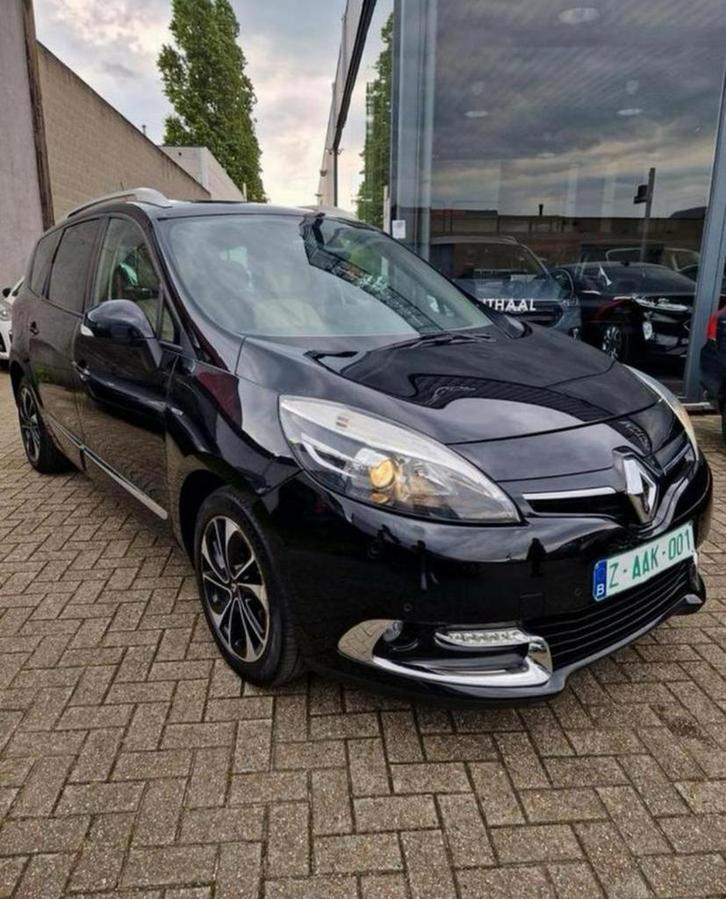 Renault Scenic // Veel opties // Benzine, Auto's, Renault, Bedrijf, Te koop, Scénic, Benzine, Euro 6, Handgeschakeld, Zwart, Ophalen