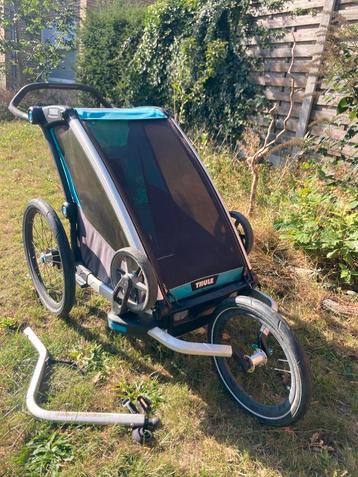 Thule chariot lite 1 + jogging kit - Bluegrass beschikbaar voor biedingen