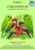 vogel verkoop beurs 26 oktober 2025