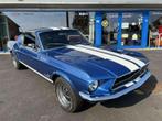 Ford Mustang (bj 1968, automaat), Auto's, Automaat, Blauw, 408 pk, Bedrijf