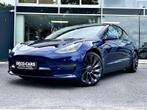 Tesla Model 3 TESLA 3 PERFORMANCE / BLUE / 29.881 km 11/2022, Auto's, Tesla, Automaat, Gebruikt, Blauw, Leder