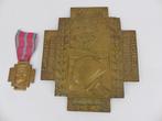 Vuurkruis + grafplaat WO1, WW1, Verzenden