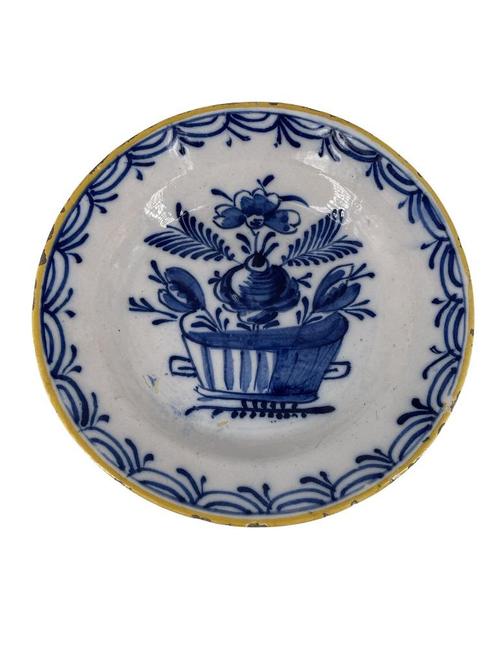 Coupelle Delft du 18ème Siècle - Éclatante Tradition Bleue, Antiquités & Art, Antiquités | Assiettes décoratives & Carrelages