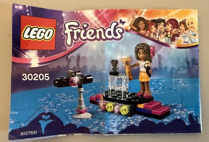Lego Friends - 30205 - popster rode loper, Kinderen en Baby's, Speelgoed | Duplo en Lego, Gebruikt, Lego, Complete set, Ophalen of Verzenden