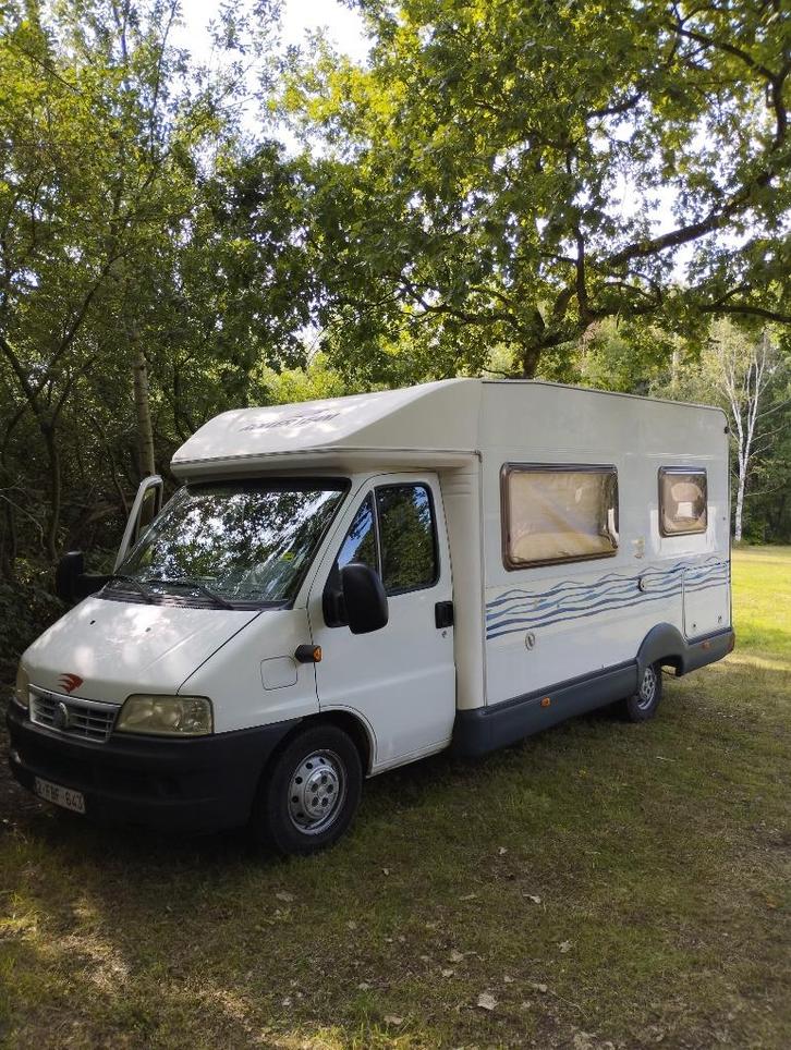 Rollerteam Mobilhome Fiat Ducato – Topstaat – €22.000, Caravans en Kamperen, Mobilhomes, Particulier, tot en met 4, Half-integraal