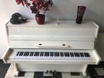 Witte buffetpiano, Muziek en Instrumenten, Piano's, Ophalen, Gebruikt, Wit, Piano