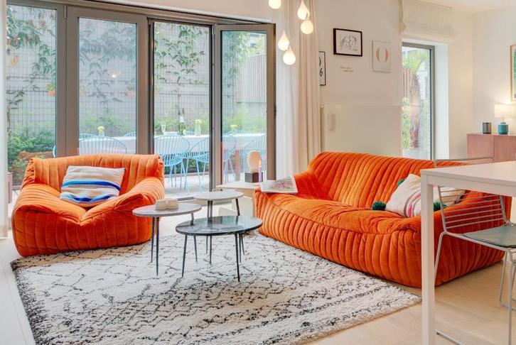 Sandra Cinna Ligne Roset, Huis en Inrichting, Zetels | Zetels, Zo goed als nieuw, Rechte bank, Driepersoons, 200 tot 250 cm, 75 tot 100 cm