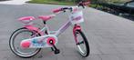 Lombardo Mariposa fiets, 16 inch wit-fuchsia (nieuwstaat), Zo goed als nieuw, 16 inch, Ophalen