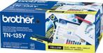 Brother TN-135Y toner, Ophalen of Verzenden, Zo goed als nieuw