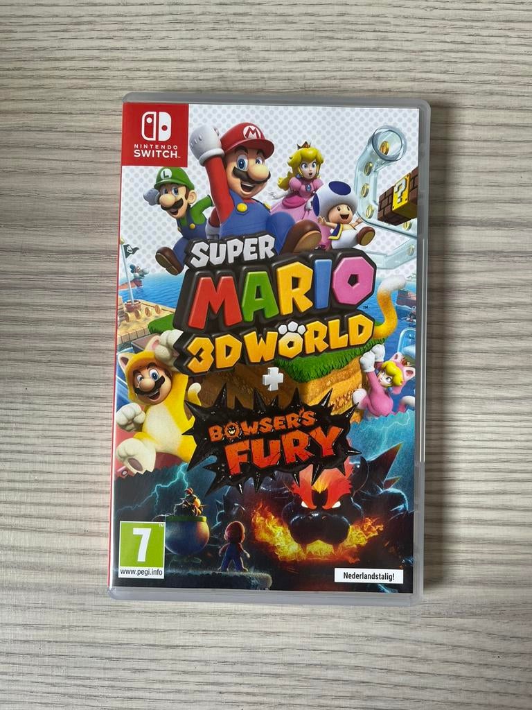 Super Mario 3D World Bowser’s Fury Nintendo Switch, Games en Spelcomputers, Games | Nintendo Switch, Ophalen of Verzenden, Zo goed als nieuw