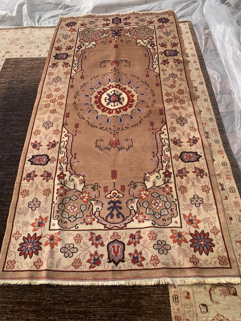 Très beau tapis PERSE (Iranien) KOLIAEI fait main–190 x 95cm, Enlèvement, Comme neuf