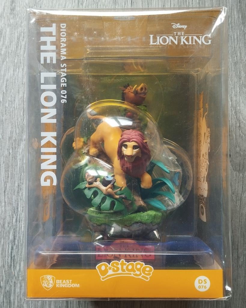 Le Roi Lion : Figurine Diorama D-Stage Disney, Envoi, Neuf, Statue ou Figurine