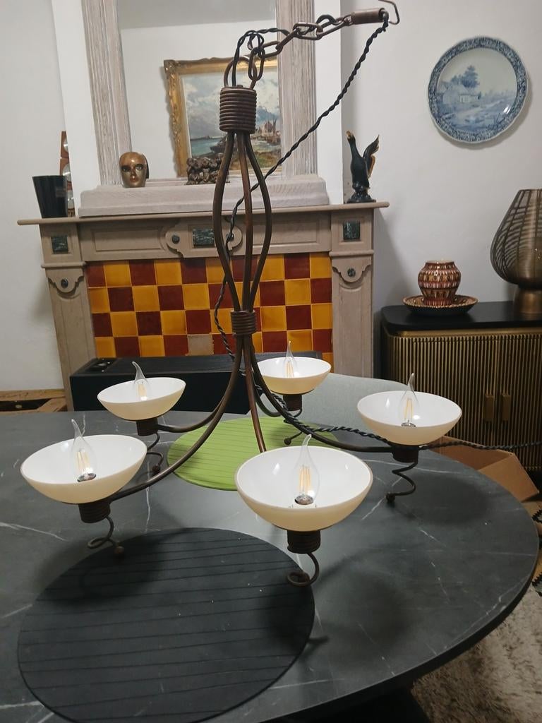 Luminaire, Maison & Meubles, Lampes | Suspensions, Enlèvement, Métal
