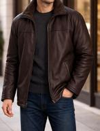 Manteau brun foncé Biaggini, Vêtements | Hommes, Enlèvement ou Envoi, Comme neuf, Taille 52/54 (L), Brun