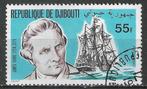 Djibouti 1980 - Yvert 525 - James Cook (ST), Verzenden, Gestempeld