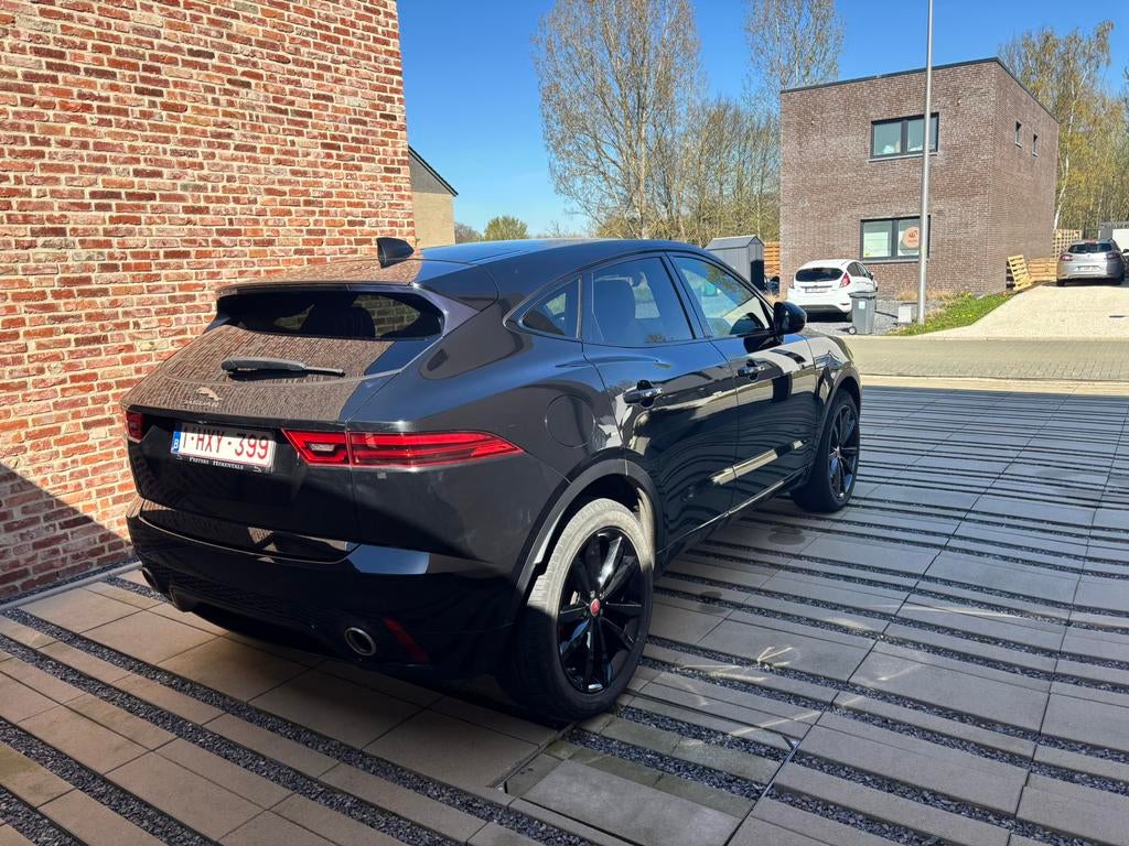 Jaguar E Pace, zwart, Auto's, Jaguar, Automaat, 1800 kg, 4 cilinders, Leder