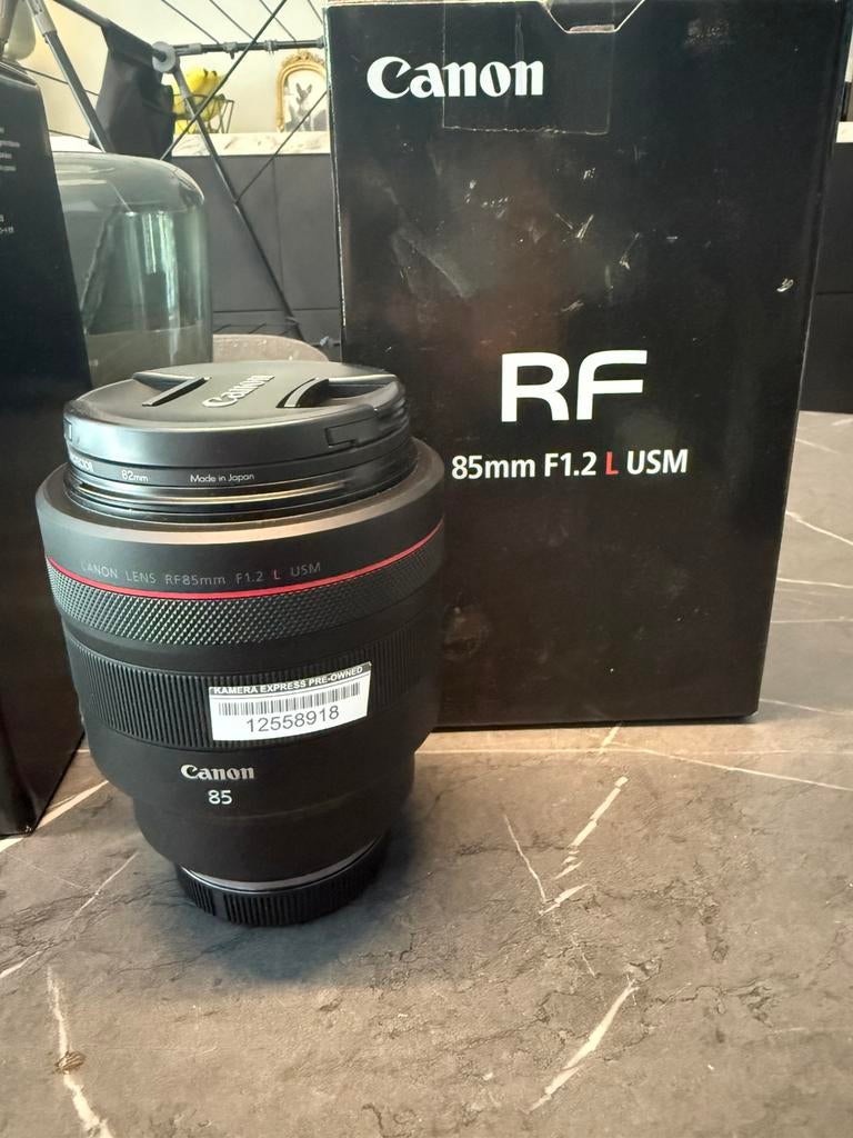 Objectif canon 85mm 1.2 L, TV, Hi-fi & Vidéo, Photo | Lentilles & Objectifs, Enlèvement, Comme neuf