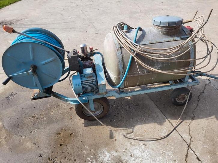 Spuitwagen, Tuin en Terras, Hogedrukreinigers, Gebruikt, Ophalen