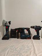 Outils Bosh Pro Foreuse visseuse meuleuse avec batterie, Enlèvement, Utilisé