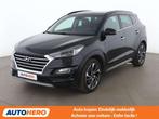 Hyundai Tucson 1.6 TGDI Premium 2WD (bj 2019, automaat), USB, Zwart, 5 zetels, 5 deurs