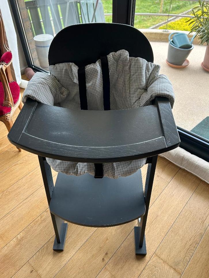 chaise haute en bois -  bon état, Kinderen en Baby's, Kinderstoelen, Gebruikt, Hangstoel, Gordel(s), Ophalen