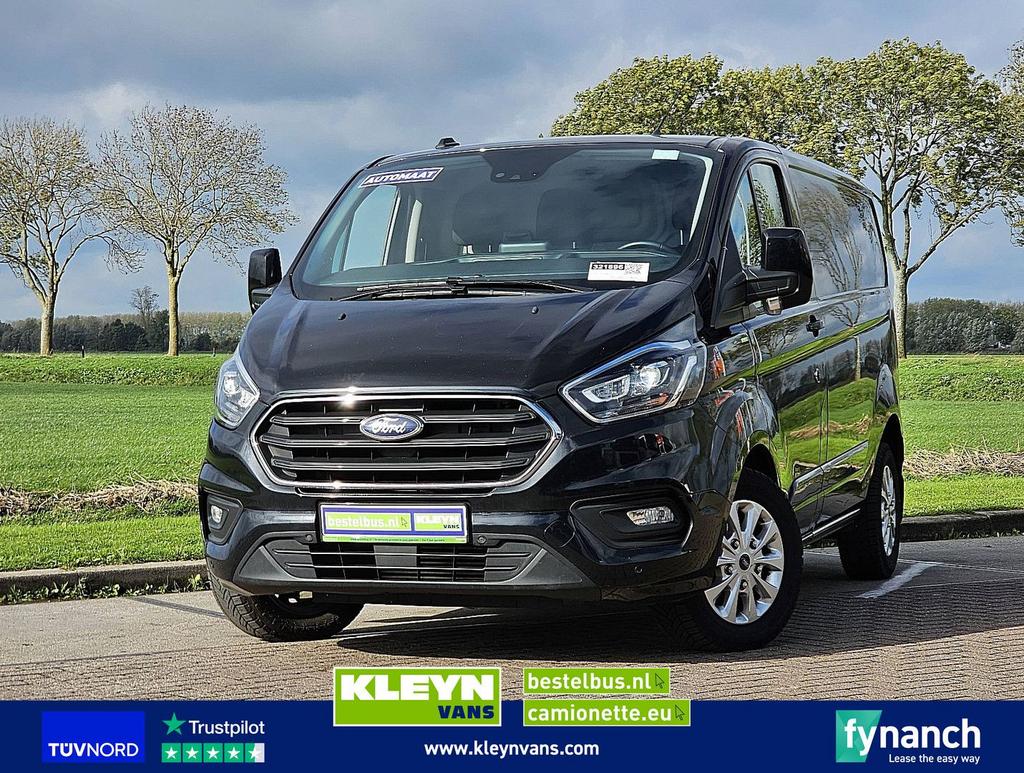 Ford TRANSIT CUSTOM 2.0 L1H1 Automaat 170Pk!, Automaat, Zwart, Bedrijf, Diesel