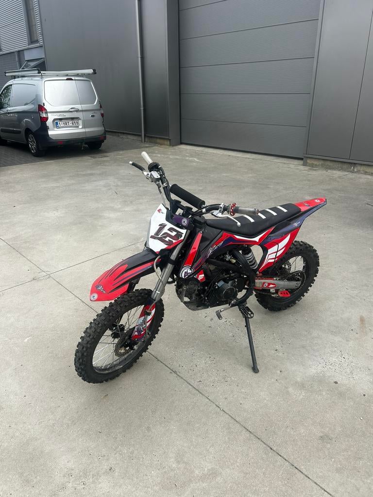 140cc Pitbike Crosser 4takt, Ophalen, Zo goed als nieuw