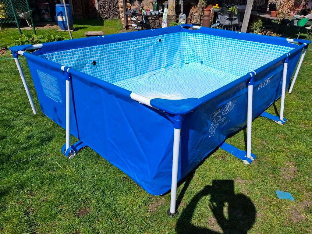 INTEX opzetzwembad 200 x 300 x 75 cm, Tuin en Terras, Zwembaden, Ophalen, Gebruikt, Minder dan 80 cm, Minder dan 200 cm