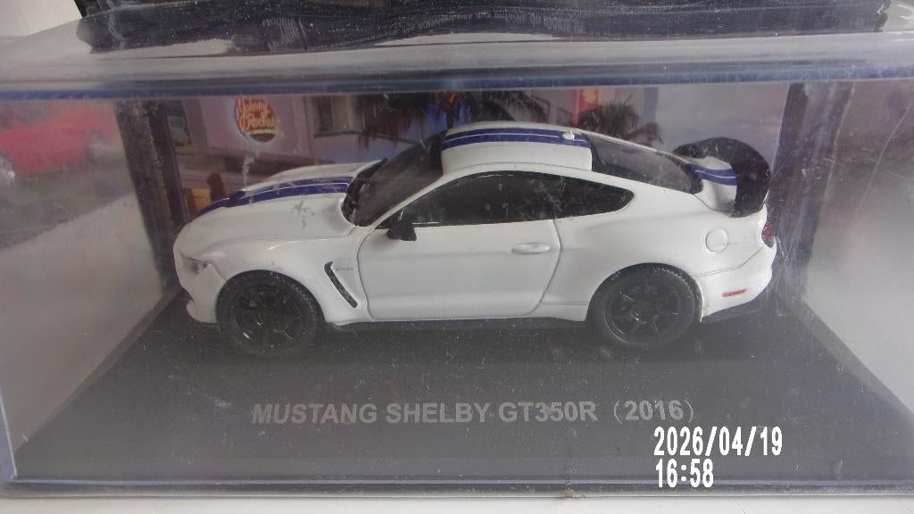 MUSTANG SHELBY GT 350R 2016.1/43 NEUVE SCELLEE, Ophalen of Verzenden, Nieuw, Auto, Overige merken