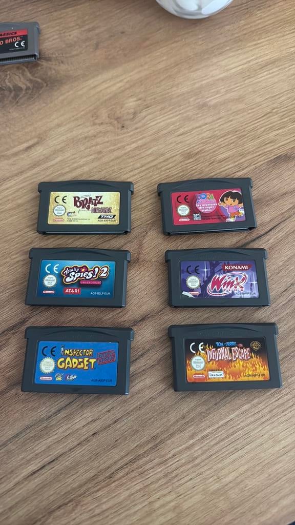 Lot jeux gameboy, Enlèvement, Comme neuf