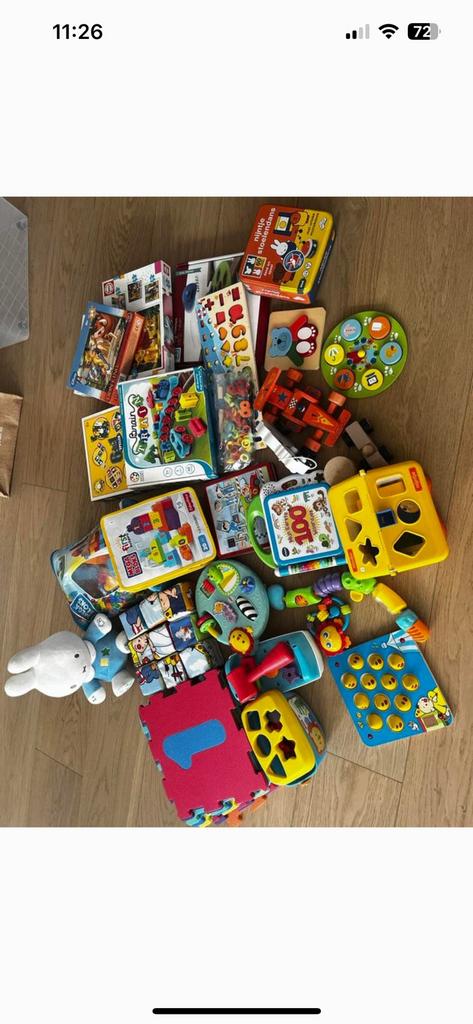 Speelgoedpakket 0-4 jaar, Ophalen, Gebruikt