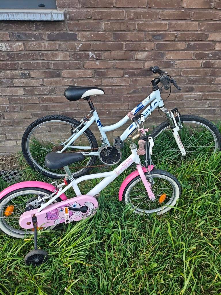 2 vélos pour enfants nécessitant un peu d'entretien, Vélos & Vélomoteurs, Enlèvement, Utilisé, Betwin