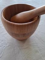 vijzel hout met stamper, Ophalen