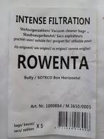 5 x Rowenta Bully Stofzuigerzakken, Ophalen of Verzenden, Nieuw