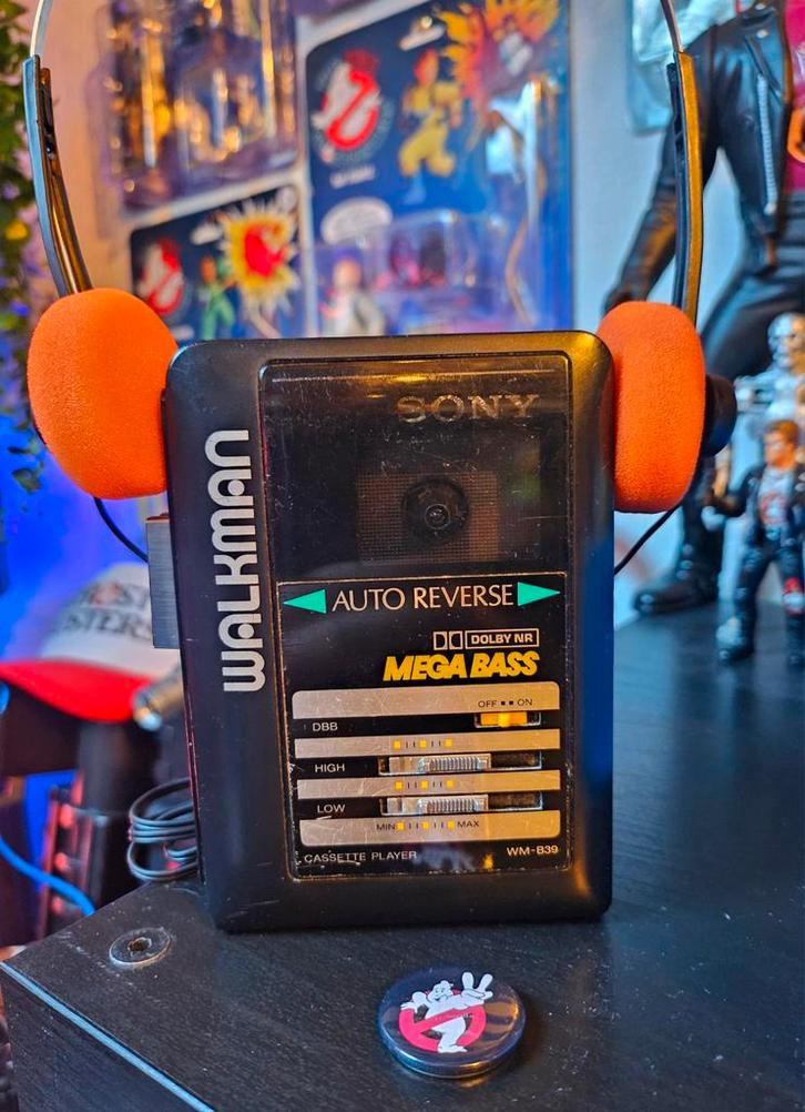 Walkman Sony Ghostbusters 2, TV, Hi-fi & Vidéo, Walkman, Discman & Lecteurs de MiniDisc, Enlèvement ou Envoi