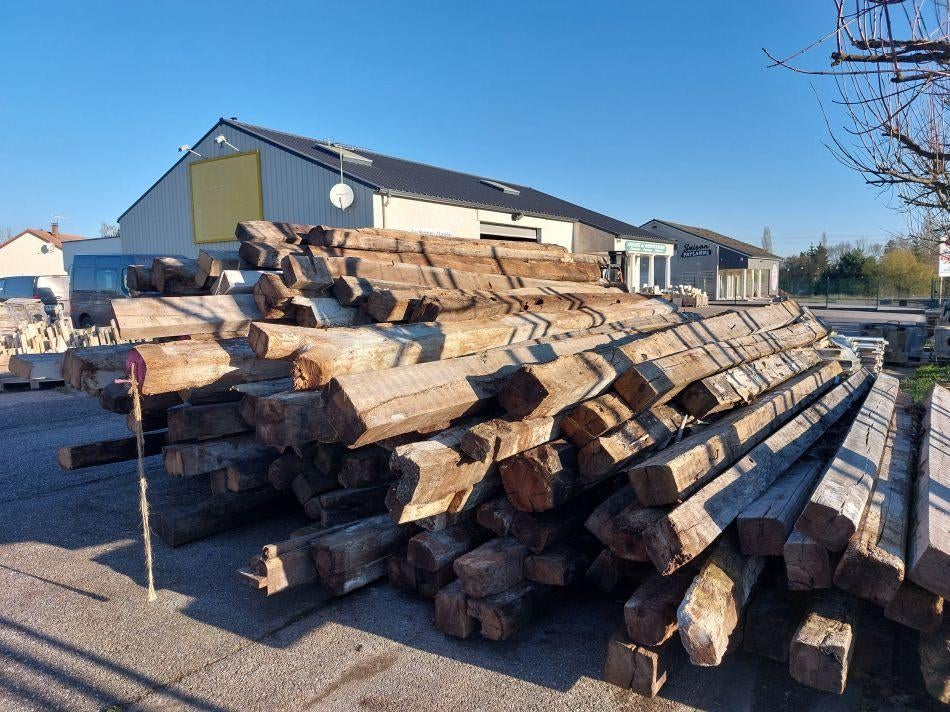 vieilles poutres en chêne, Bricolage & Construction, Bois & Planches, Utilisé, Poutre, Chêne, Enlèvement