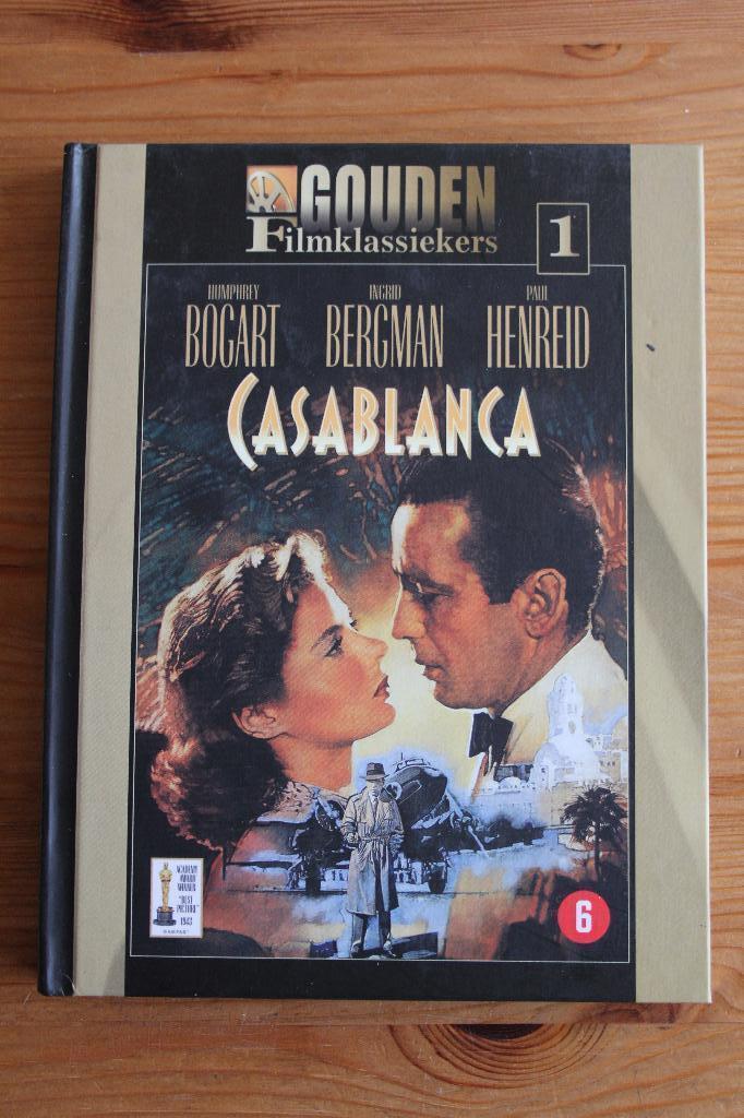 Gouden Filmklassiekers        boekje + Film, Cd's en Dvd's, Dvd's | Klassiekers, Zo goed als nieuw, Drama, Voor 1940, Vanaf 12 jaar
