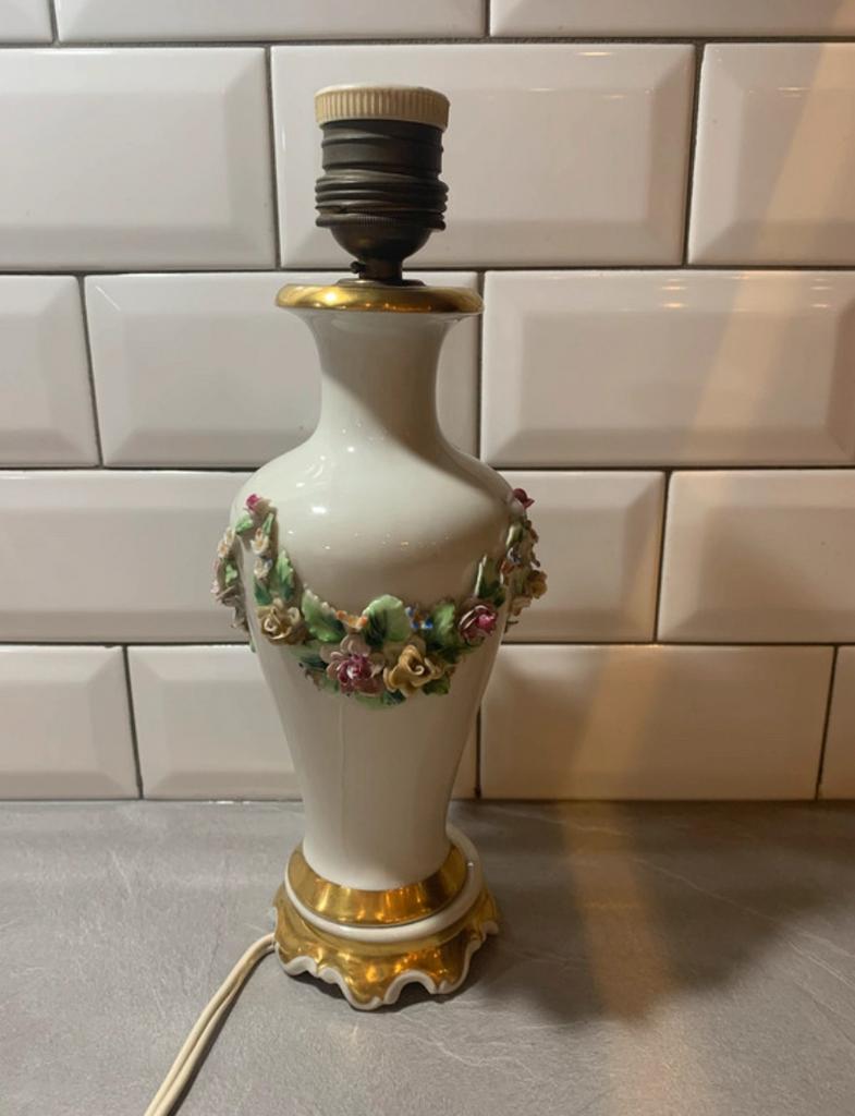 Pied de lampe vintage, Enlèvement, Comme neuf