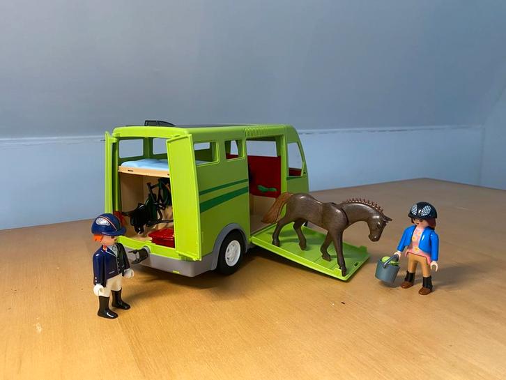 Paardentrailer, Kinderen en Baby's, Speelgoed | Playmobil, Zo goed als nieuw, Ophalen