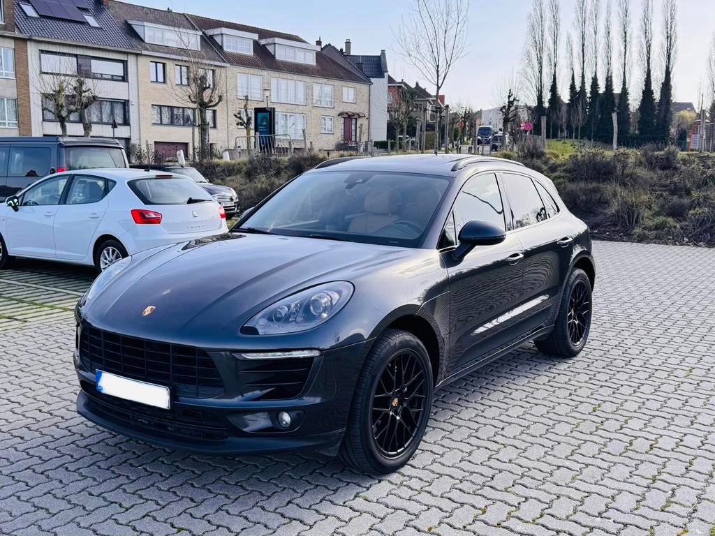 Porsche Macan S 3.0 V6 Bi-Turbo Euro6b, Auto's, Porsche, Bedrijf, Te koop, Macan, Diesel, Euro 6, SUV of Terreinwagen, Zilver of Grijs