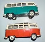 2 bus classiques Kinsmart Volkswagen 1:24, Hobby & Loisirs créatifs, Enlèvement ou Envoi, Comme neuf, Bus ou Camion, Autres marques