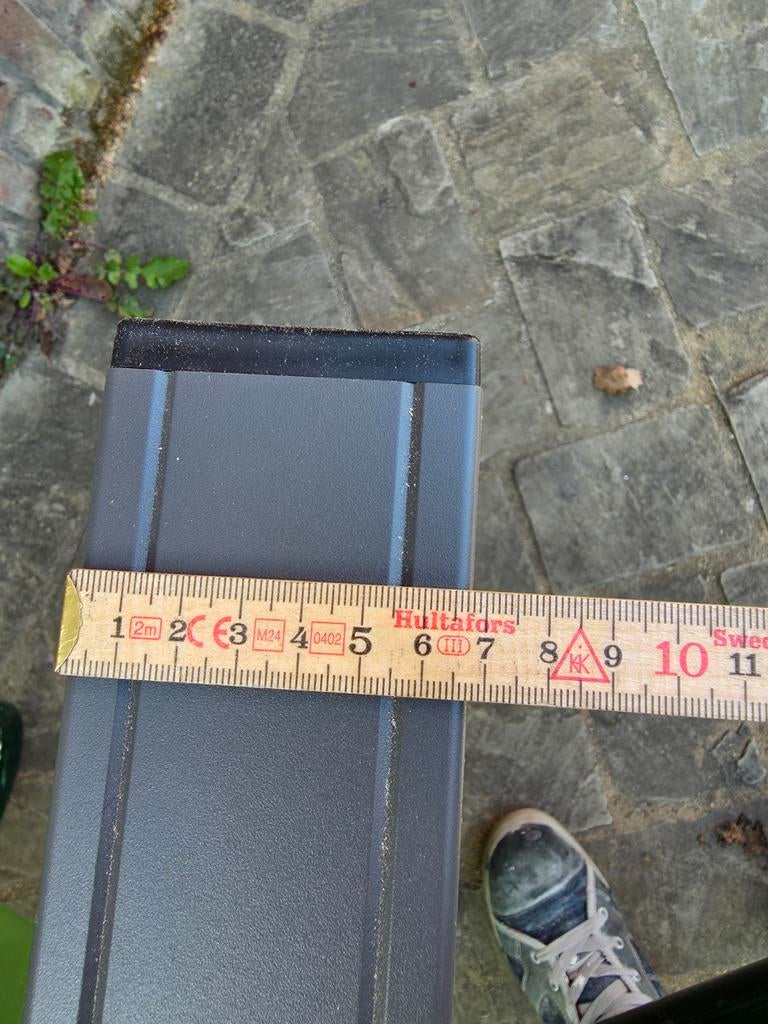 Antraciet Metalen tuinpalen te koop, Enlèvement