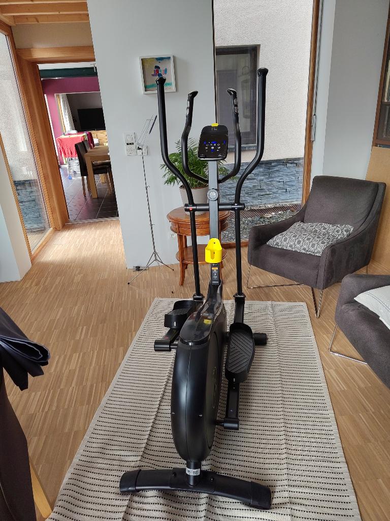 Vélo elliptique Domyos EL520 auto-alimenté, Enlèvement, Utilisé, Métal, Vélo elliptique