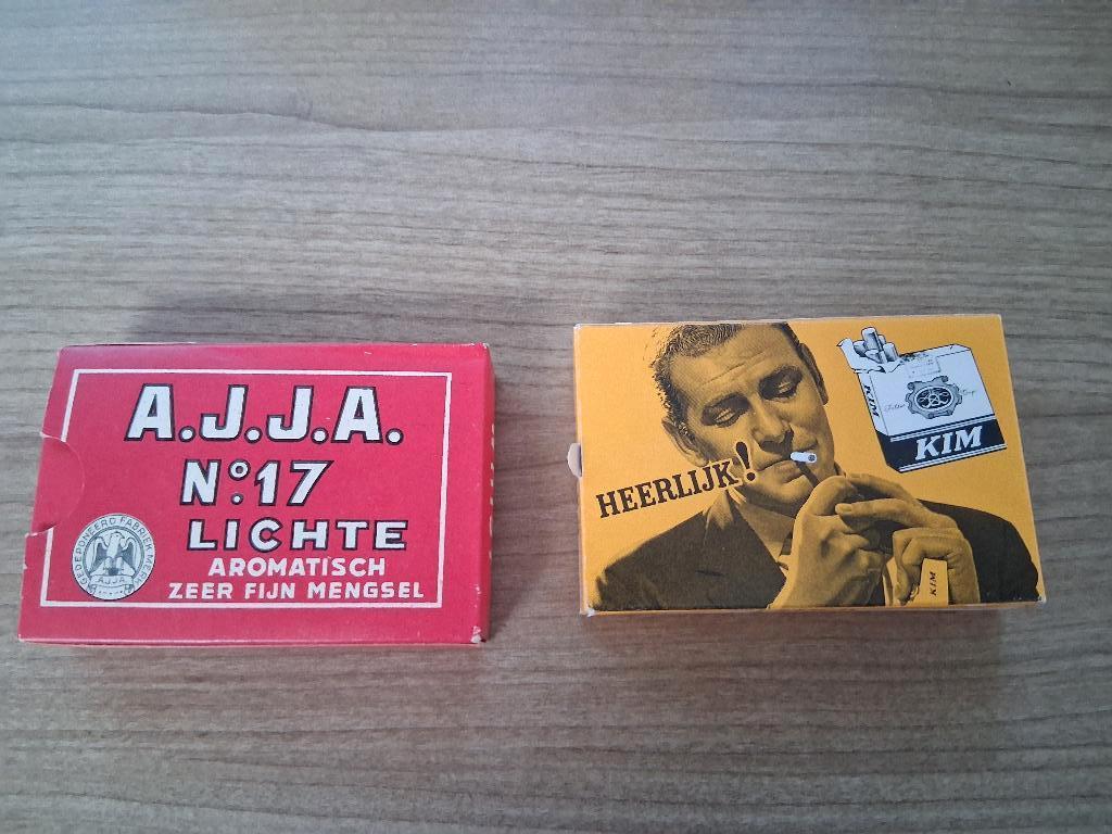 Speelkaarten rookartikelen reclame Kim sigaretten - A.J.J.A., Enlèvement, Comme neuf, Carte(s) à jouer