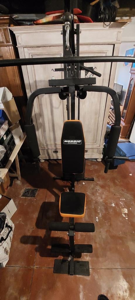 Appareil musculation, Sports & Fitness, Appareils de fitness, Jambes, Dos, Enlèvement ou Envoi