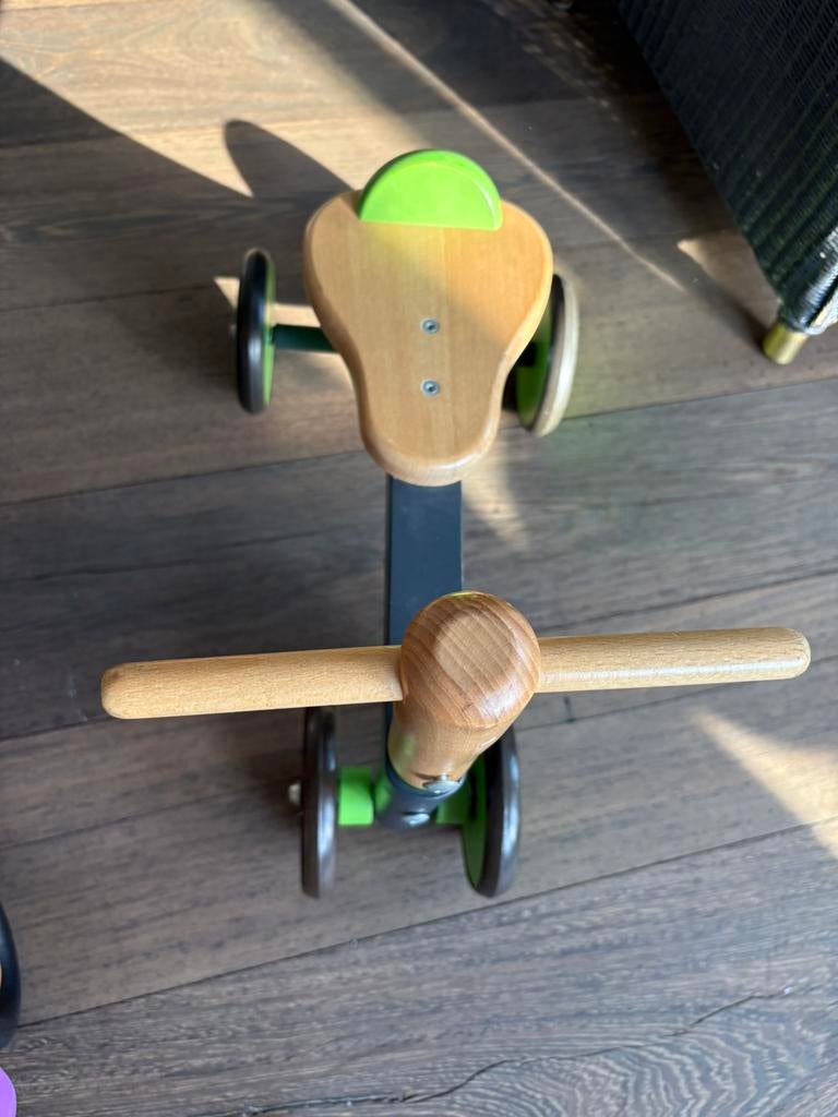 Houten driewieler, nieuwprijs 60€, Ophalen, Zo goed als nieuw