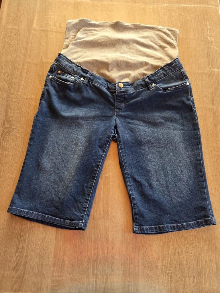 Zwangerschapsbroek, Kleding | Dames, Zwangerschapskleding, Bonprix, Blauw, Maat 46/48 (XL) of groter, Ophalen of Verzenden