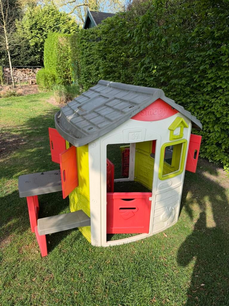 Smoby huisje, Kinderen en Baby's, Ophalen, Zo goed als nieuw